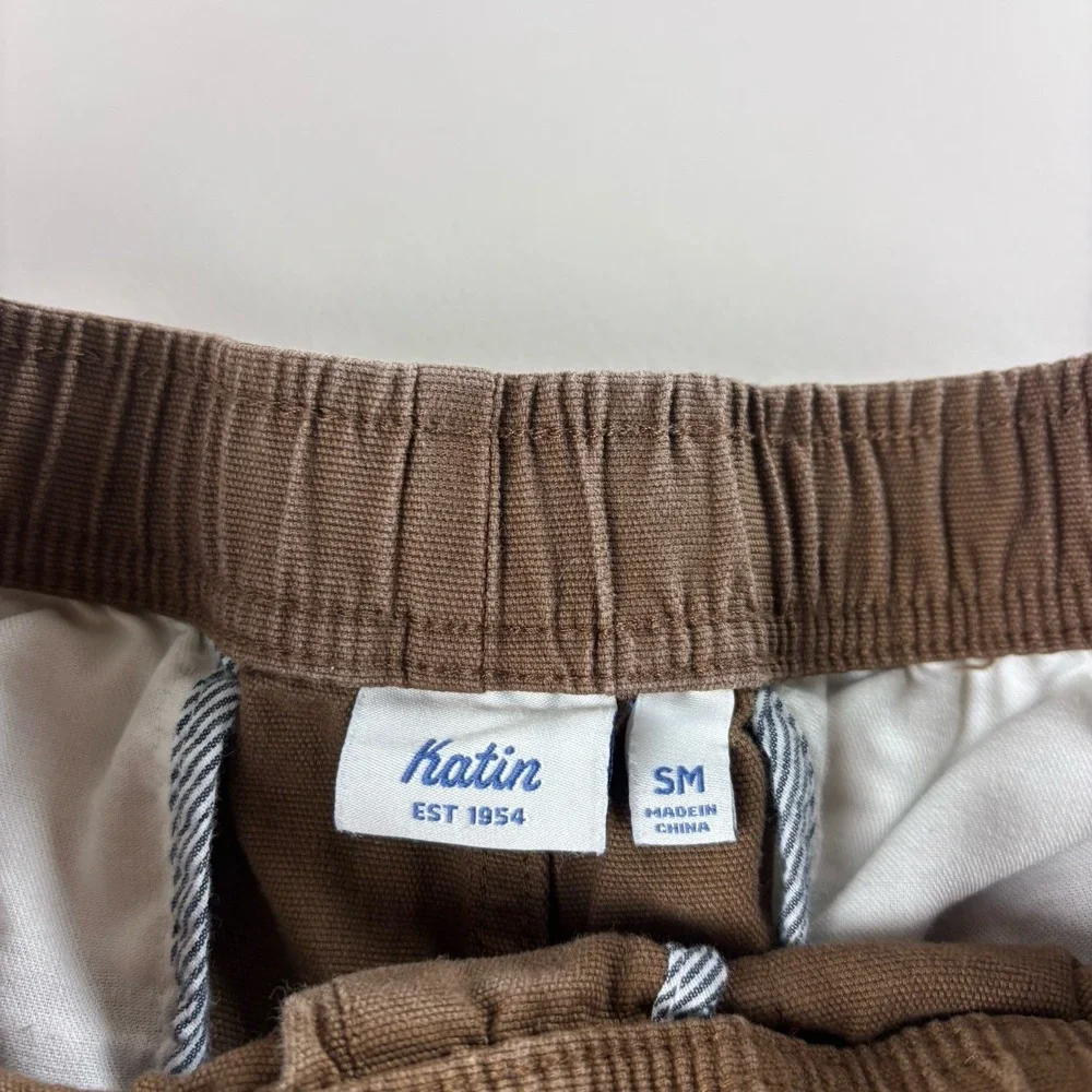 Katin Urban Outfitters Cutoff Brown Trail Shorts Mens Sz Small
